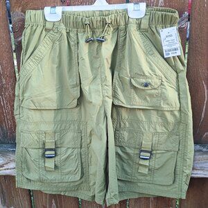 Free People Movement Long Cargo Shorts Sz. M NWT